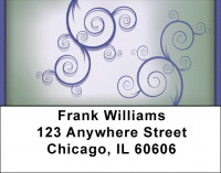 Curls Address Labels | LBZGEO-90