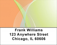 Pastel Techno Address Labels | LBZGEO-95