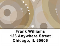 Java Inspired Circles Address Labels | LBZGEO-99