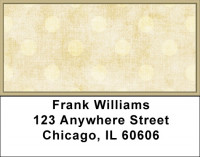 Vintage Dots Address Labels | LBZGEP-01