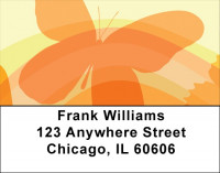 Rainbow Of Butterflies Address Labels | LBZGEP-14