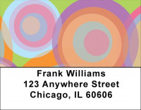 Disco Circles Address Labels | LBZGEP-15