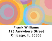 Disco Circles Address Labels | LBZGEP-15