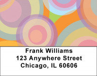 Disco Circles Address Labels | LBZGEP-15