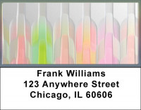 Soft Wine Address Labels | LBZGEP-17