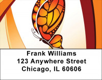 Butterfly Spotlight Address Labels | LBZGEP-18