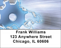 Geared Up Address Labels | LBZGEP-20