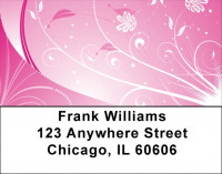Hot Pink Nights Address Labels | LBZGEP-27