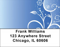 Icy Blue Address Labels | LBZGEP-28