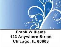 Icy Blue Address Labels | LBZGEP-28