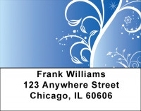 Icy Blue Address Labels | LBZGEP-28