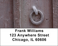 Frosty Wood Address Labels | LBZGEP-29