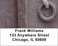 Frosty Wood Address Labels | LBZGEP-29