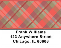 Playin' In Plaids Address Labels | LBZGEP-31