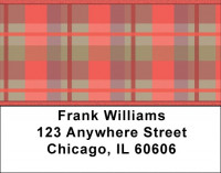 Playin' In Plaids Address Labels | LBZGEP-31