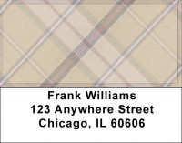 Soft Plaids Address Labels | LBZGEP-32