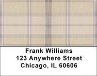 Soft Plaids Address Labels | LBZGEP-32