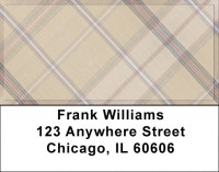 Soft Plaids Address Labels | LBZGEP-32