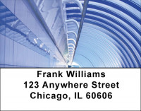 Time Travel Address Labels | LBZGEP-33