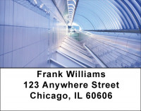 Time Travel Address Labels | LBZGEP-33