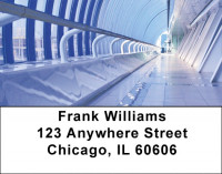 Time Travel Address Labels | LBZGEP-33