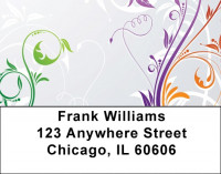 Filigree In All Seasons Address Labels | LBZGEP-38