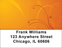 Hot Filigree Florentine Address Labels | LBZGEP-44
