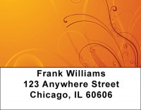 Hot Filigree Florentine Address Labels | LBZGEP-44