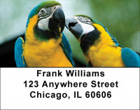 Love Birds In The Tropics Address Labels | LBZLOV-04