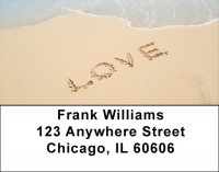 Romance Address Labels | LBZLOV-05