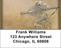 Desert Fighters Address Labels | LBZMIL-01