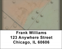 Camo Rivets Address Labels | LBZMIL-02