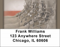 Boots On The Ground Address Labels | LBZMIL-07