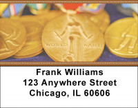 Military Medals Address Labels | LBZMIL-10