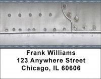 Warbirds Vingtage Metals Address Labels | LBZMIL-11