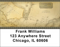 Historical North America Address Labels | LBZMIL-15