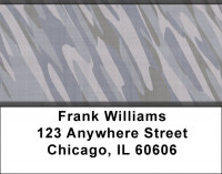 Camouflage - Greys Address Labels | LBZMIL-26