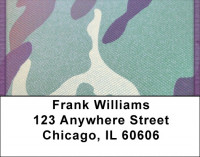 Tempting Teal Camos Address Labels | LBZMIL-28