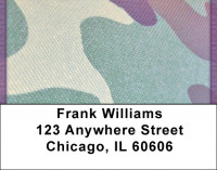 Tempting Teal Camos Address Labels | LBZMIL-28
