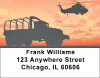 The Military Never Sleeps Address Labels | LBZMIL-30