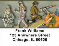 Military Fun Address Labels | LBZMIL-37
