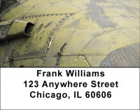 Military Metals Address Labels | LBZMIL-38