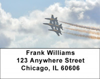 Blue Angels Address Labels | LBZMIL-39