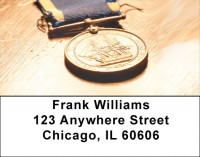 Navy Memories Address Labels | LBZMIL-41