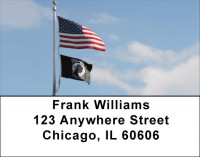 MIA Flags Address Labels | LBZMIL-48