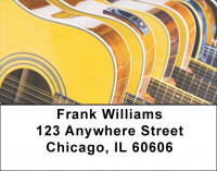For Guitar Lovers Address Labels | LBZMUS-08