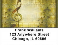 Timeless Music Address Labels | LBZMUS-11