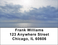 Silver Lining Address Labels | LBZNAT-15