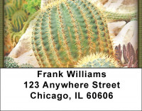 Cactus Flowers Address Labels | LBZNAT-21