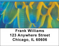 Feather Blues Address Labels | LBZNAT-25